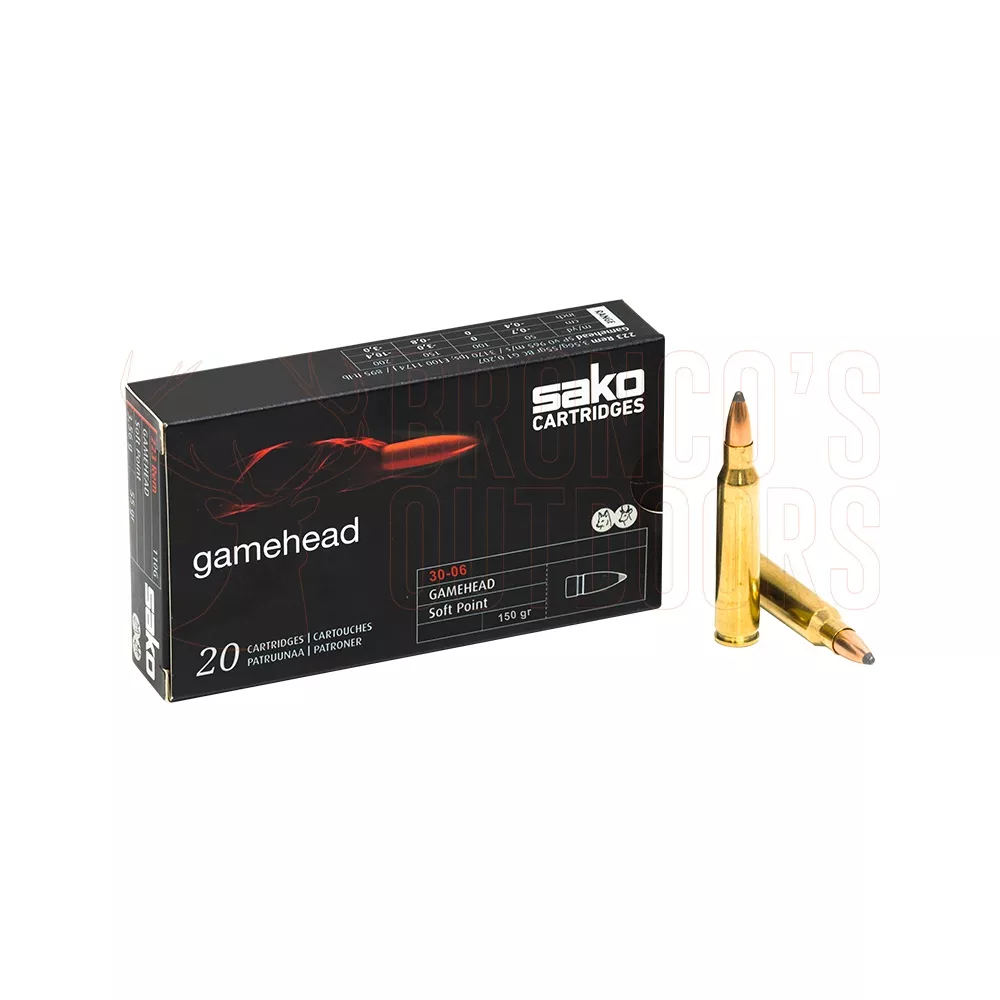Sako Gamehead .30-06 150gr SP 20 Rounds