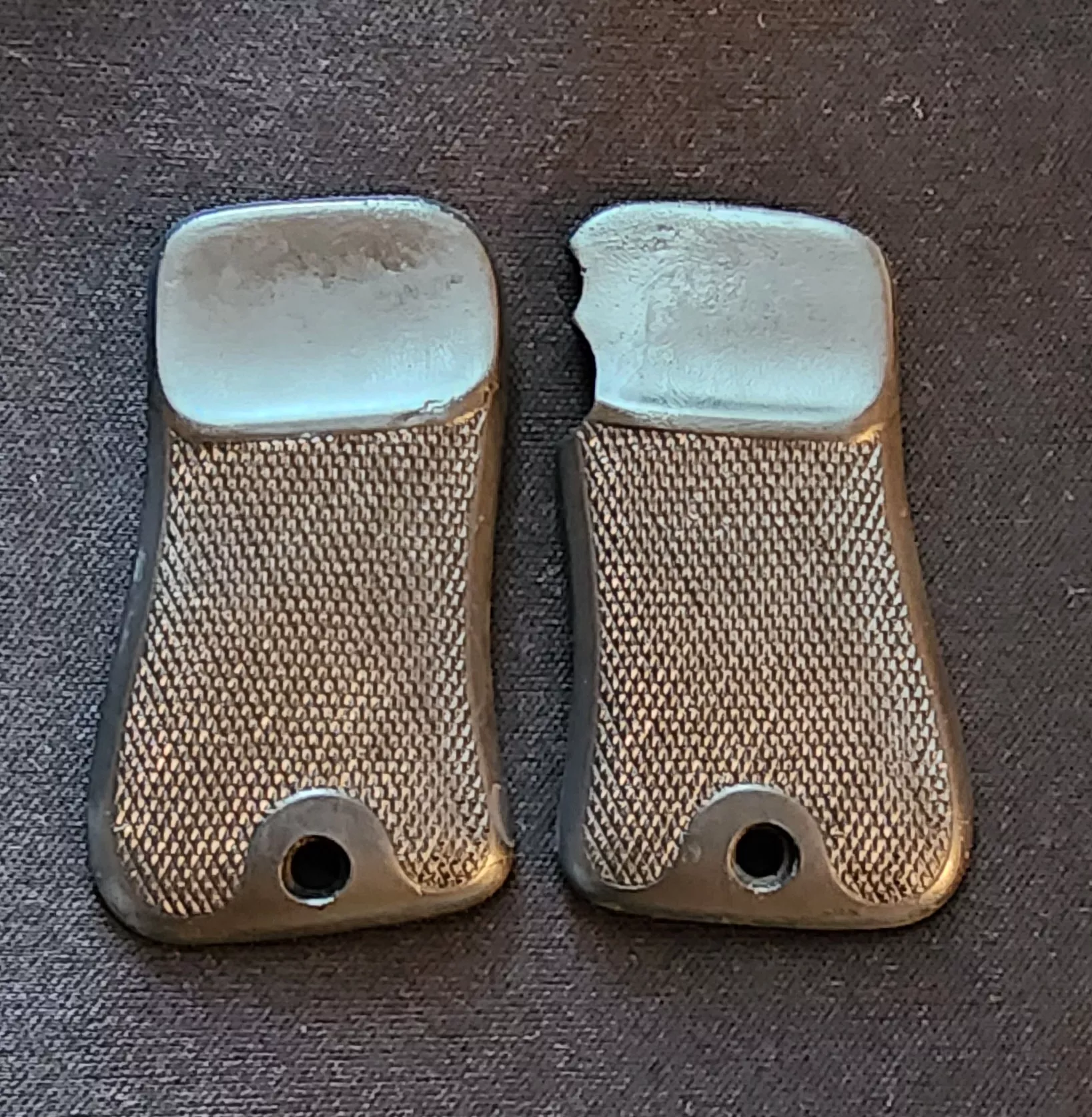 Schwarzlose .32 1908 Checkered Grips Reproduction