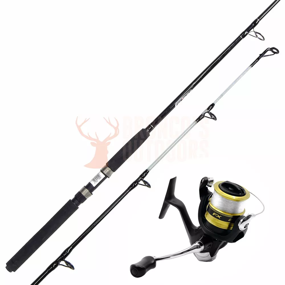 Shimano Eclipse Telescopic 6' 2-Piece 2-4kg + Shimano FX 2500 Spooled