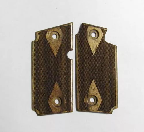 Sig Sauer P238 Altamont's Classic Panel Double Diamond Checkered Walnut