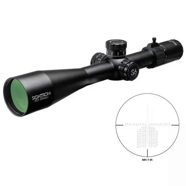 SIGHTRON 5-30x56ED S6 FFP MH-7 TACTICAL