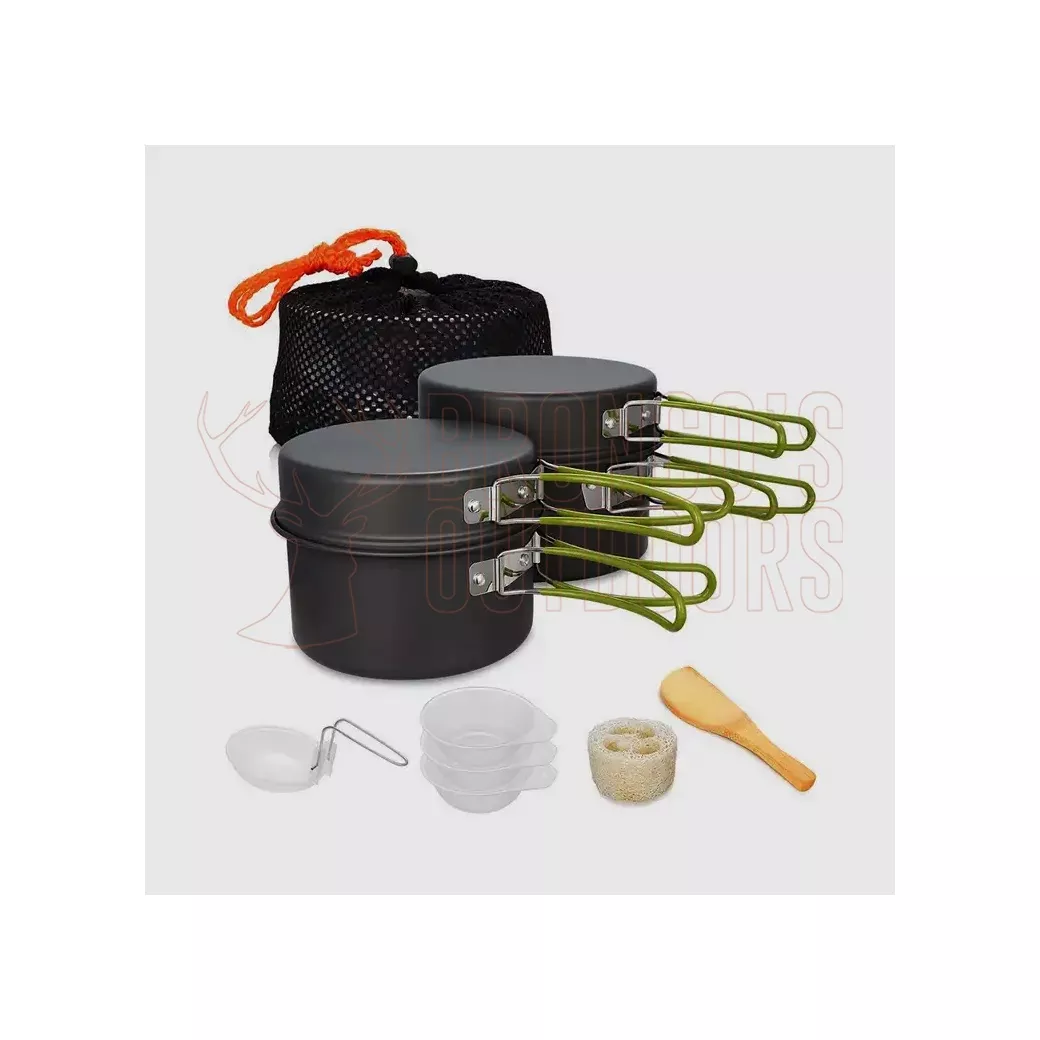 Southern Alps 10 Piece Camping Cook Set