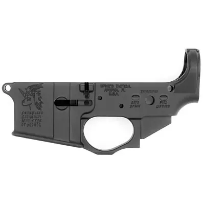 Spike’s Tactical Snowflake Logo AR15 Multi Cal Stripped Lower Receiver (STLS030)