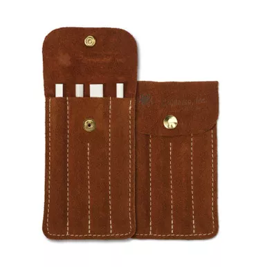 Spyderco 400F Ceramic File Set w/ Leather Case