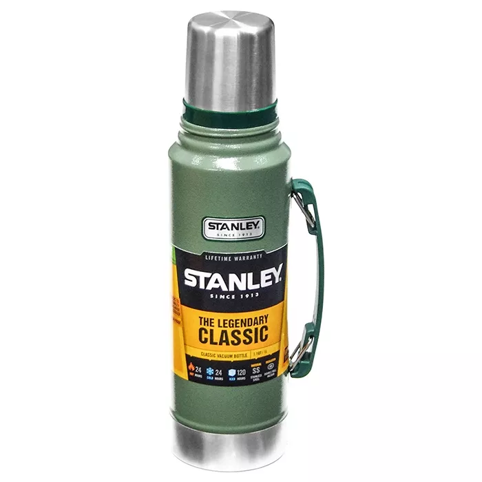 Stanley Classic Vacuum Flask 1.0L Green