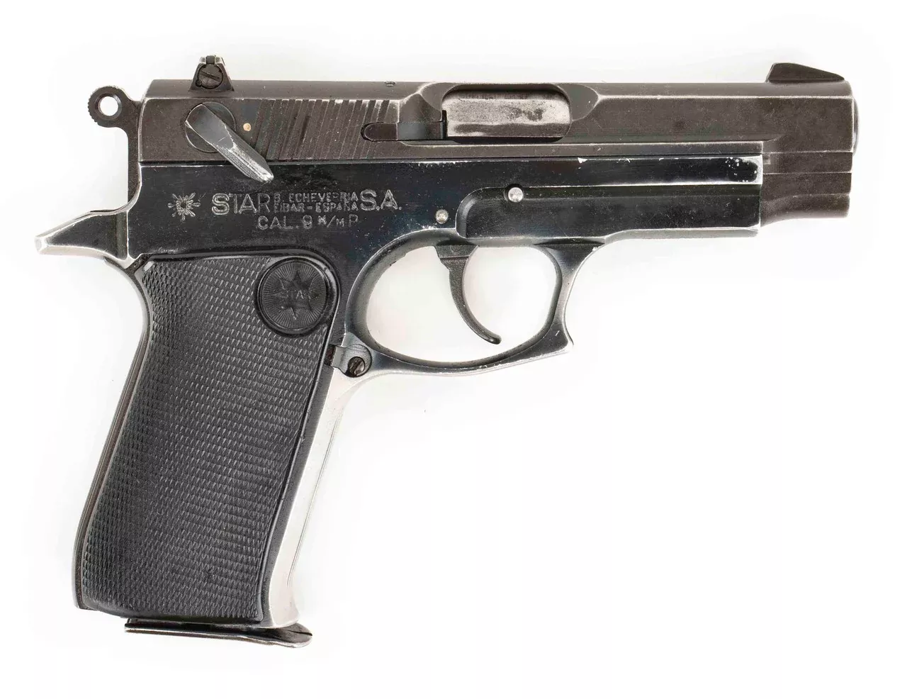 Star Model 28 PK 9mm Luger 3.86