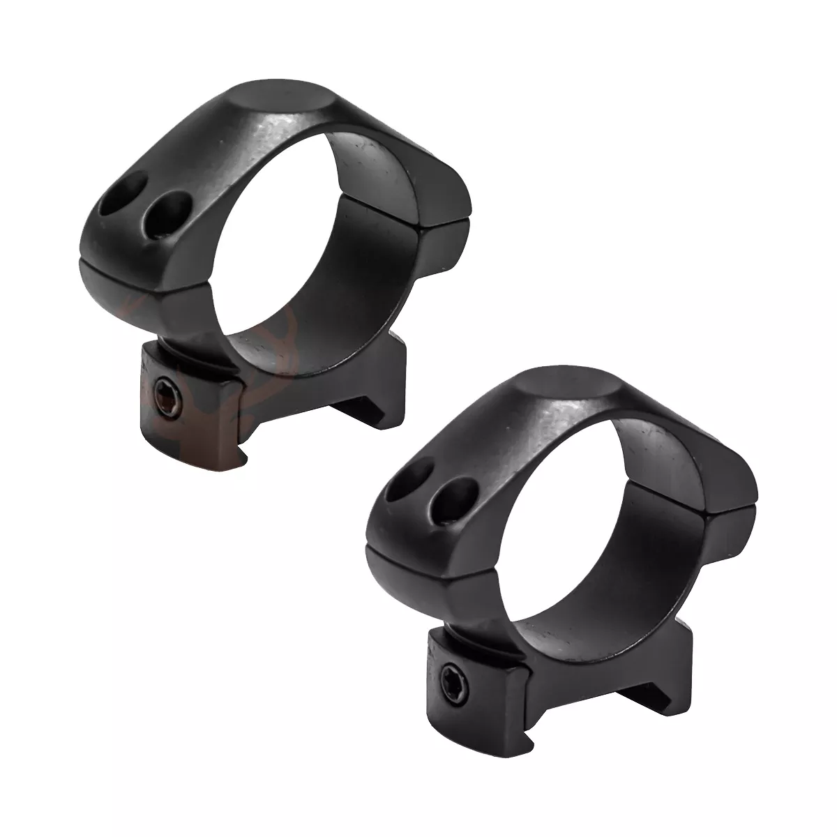 Stealth Steel Weaver Scope Rings 1" Low