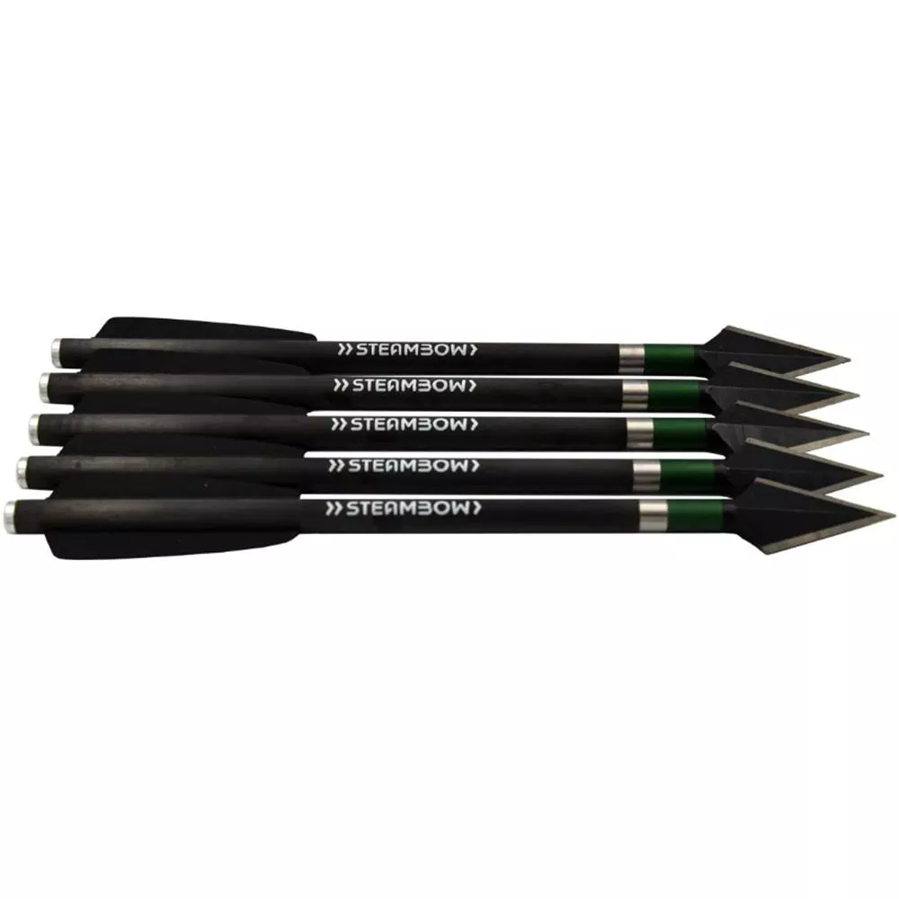 Steambow AR-Series, Heavy Carbon-Warbolts, 5 Pack