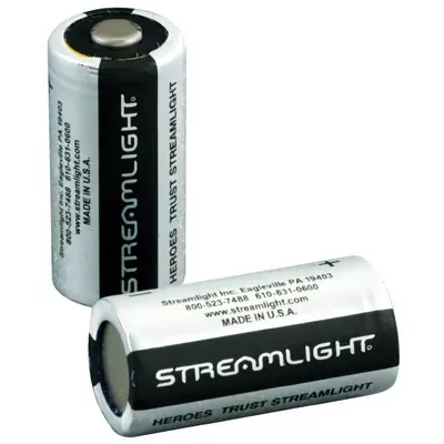 Streamlight 85175 3V Lithium Batteries, 2 each