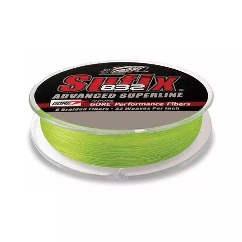 Sufix 832 Advanced Superline Braid Neon Lime
