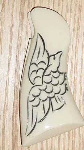SW N Sqaure Eagle Bonded Ivory Engineered Accessories