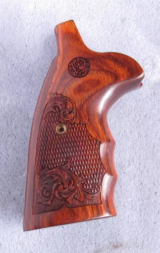 SW N Square FG Checkering Cocobolo w Logo Engineered Accessories