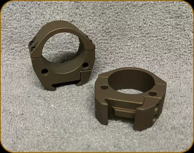 Talley - Modern Sporting Rings - 30mm - Medium - Burnt Bronze