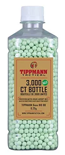Tippmann 6mm ECO BBS – 3000ct Bottle – Light Green