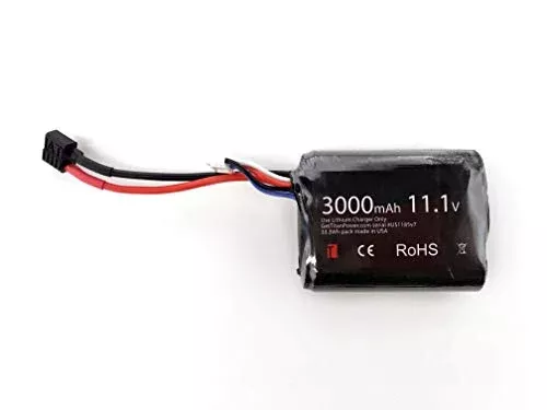 TITAN 3000mAh 11.1v Brick T-Plug (Deans)