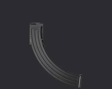 TM22 25 Round Polymer Magazine (NOTCH)