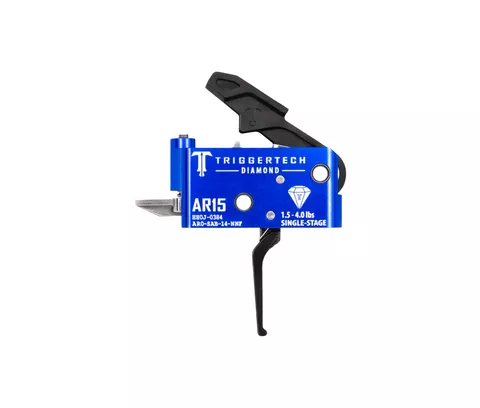 TriggerTech: AR15 Single-Stage - PVD Black Straight Flat