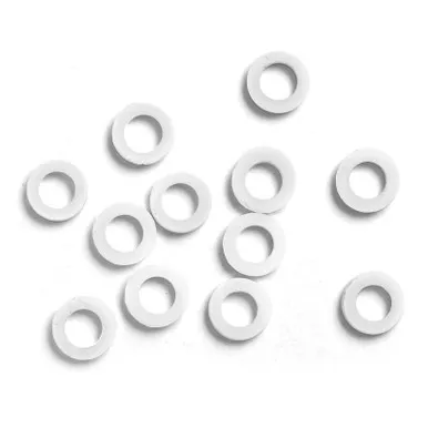 Uncle Mike's 2510-0 White Spacers, 12 Pack