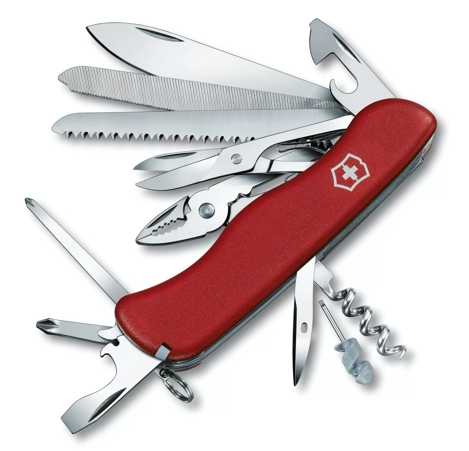 Victorinox Work Champ Pocket Knife Red