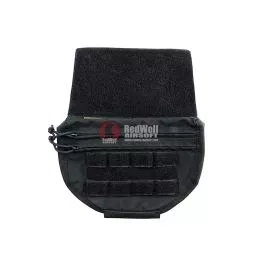 Warrior Assault Systems Drop Down Hook and Loop Utility Pouch - Black