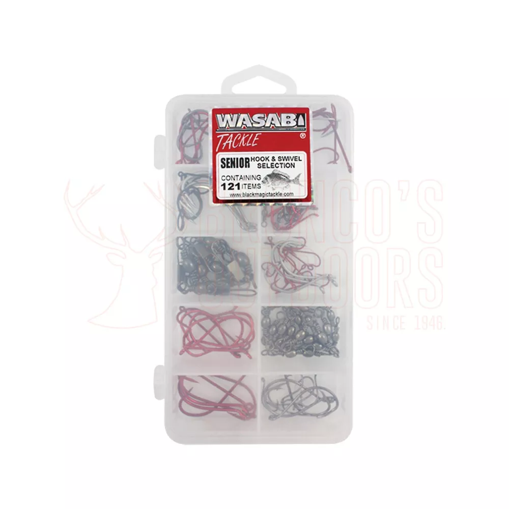 Wasabi Senior Fishing Tackle Selection Box