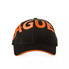 Wrapped Logo Cap in Black